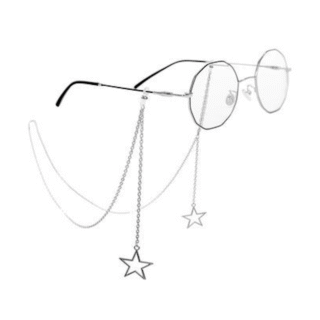 Cadena para Gafas en Forma de Estrella