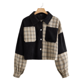 Chaqueta Oversize a Cuadros - Dual Vibe